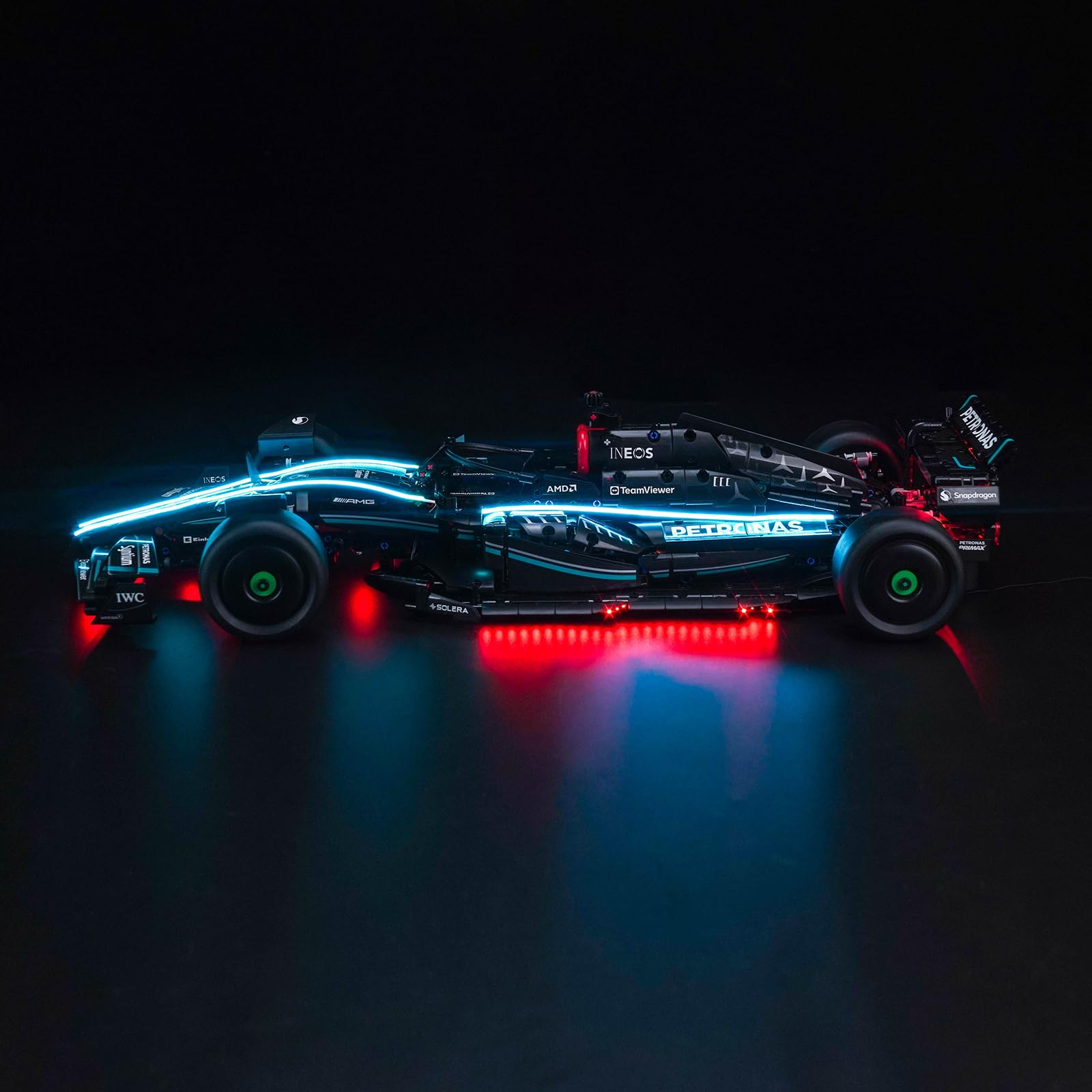 Light Kit for Lego Mercedes-AMG F1, Lighting Set for Lego 42171 Technic Mercedes-AMG F1 W14 E Performance Race Car - Image 4