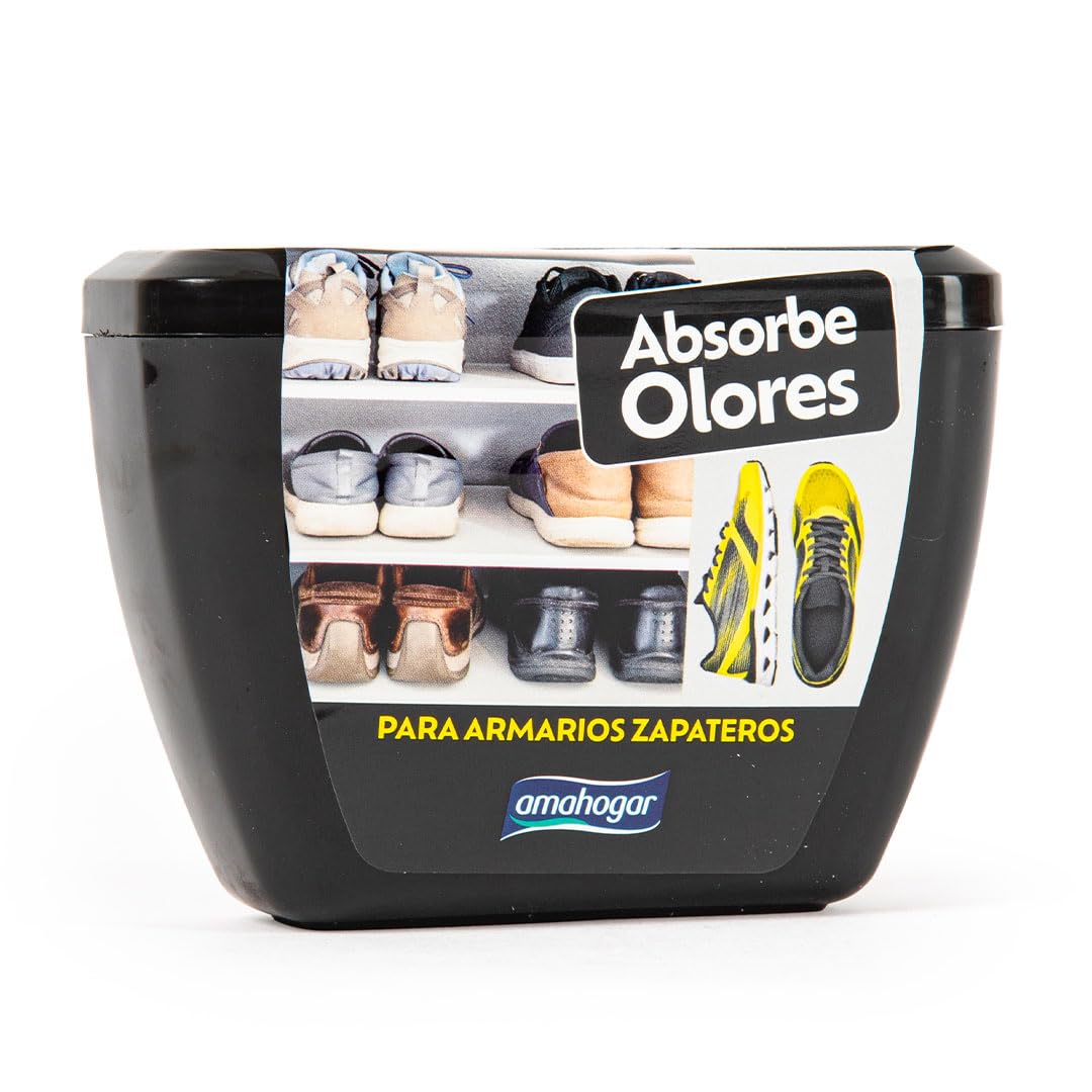 Gel Absorbe Olores para Armarios Zapateros, Lavanda, 200g, Pack de 6 Unidades