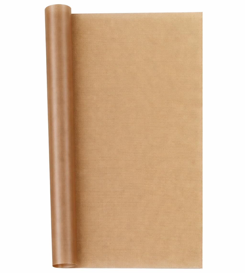PTFE Teflon Sheet for Heat Press 175gsm | Reusable Non-Stick Heat Transfer Sheet | Heat Resistant Craft Mat for Sublimation, Ironing, Industrial use & Baking (Brown) (1, 16 X 12 inch)-image-37
