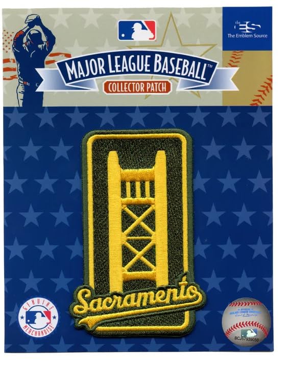 Oakland Sacramento A's Athletics MLB 2025 Home Jersey Sleeve Collectible Patch
