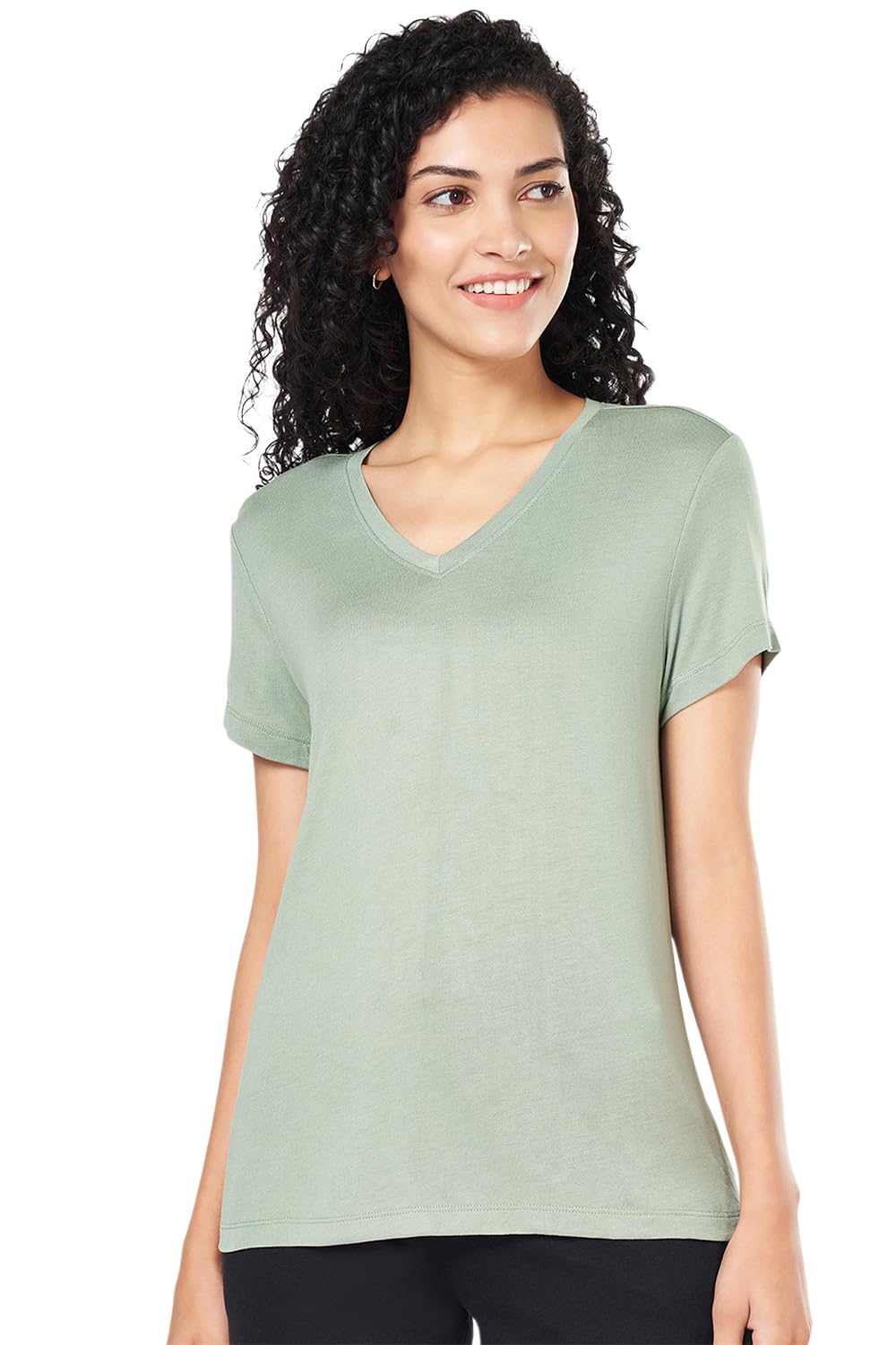 dreamz by pantaloons Women's Solid Comfort Fit Top-picture-29