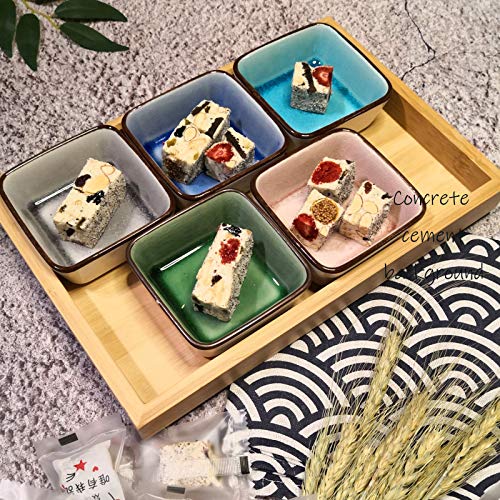 Shengzkc Food Photography Backdrop 2 Pcs 21X33Inch Concrete Flat Lay Photo Photographic Background Paper Double Sided For Tabletop Product Blogger Pictures Props Board Jewelry Ins Video #TOP2