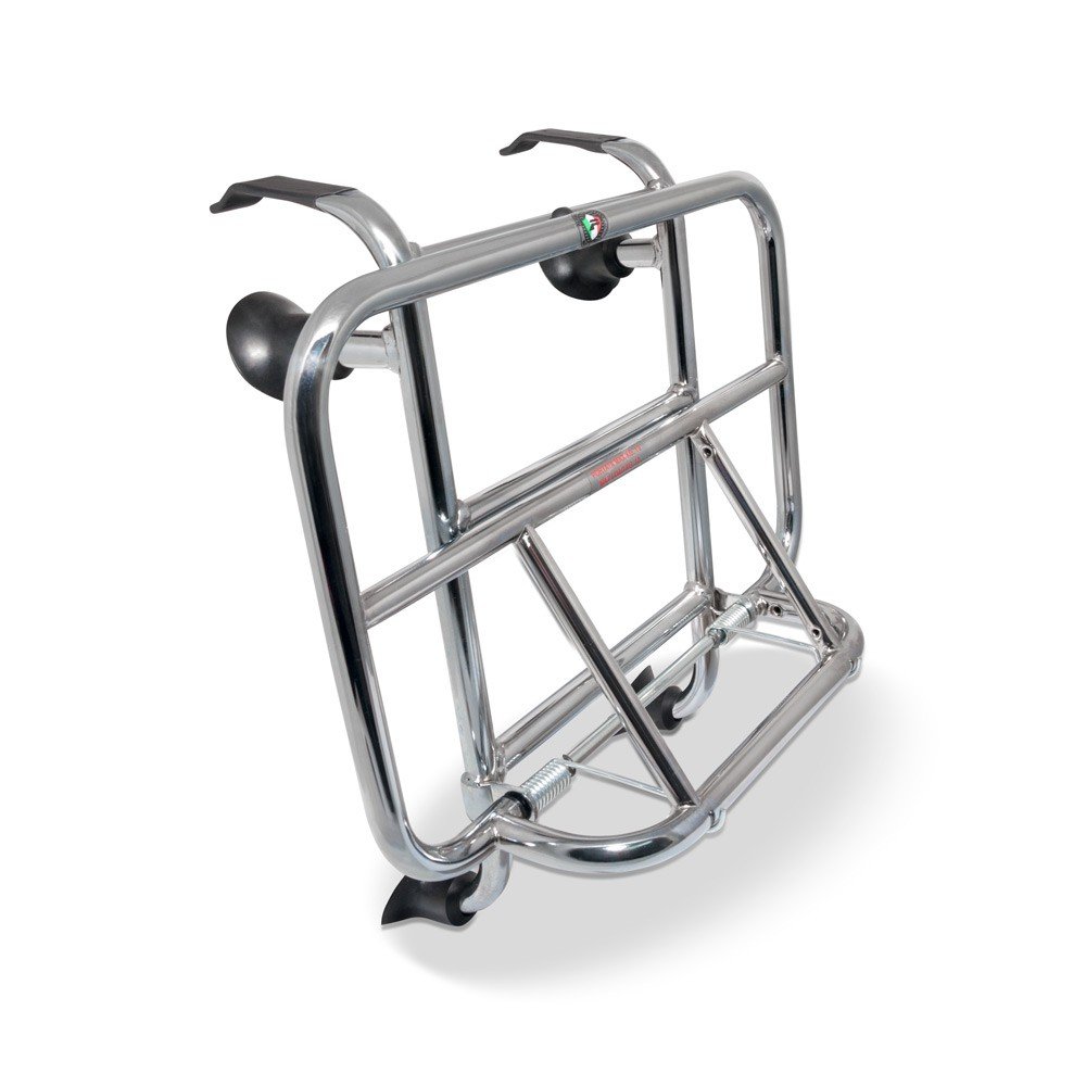 Gepäckträger vorne - chrom - Cuppini für Vespa LX & S 50 125 150-38x25cm