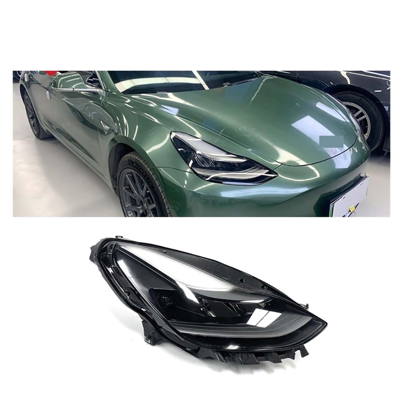 Amazon.com: LED Headlight Complete Driver 1077371-00-J 1077372-00 