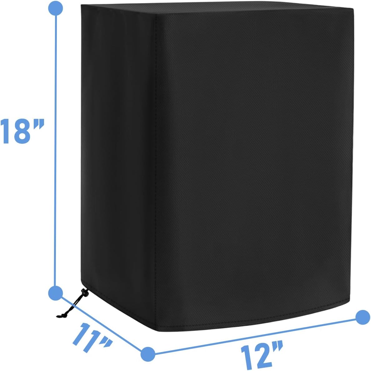 8 Inch PA/DJ Outdoor Speaker Cover for Powered Speaker Mounted on Stand Lightweight Outdoor Speaker Covers Tear, UV Protection, Water Resistant, Dustproof - Image 2