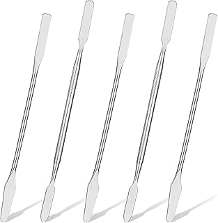Espátula de maquillaje de metal, 5 unidades, ...