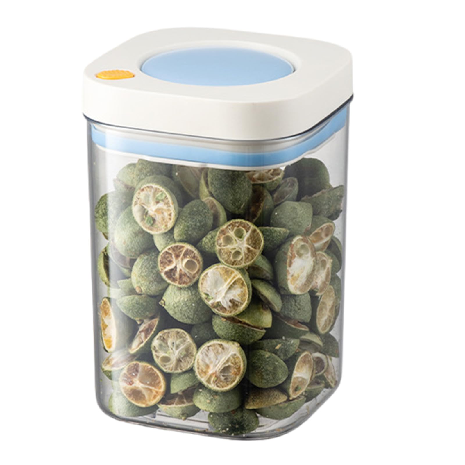 Xjdzineq Press to Seal Vacuum Jar for Efficient Food Preservation Clear Storage Canister Transparents Sealed Snacks Container Home Organization Jar