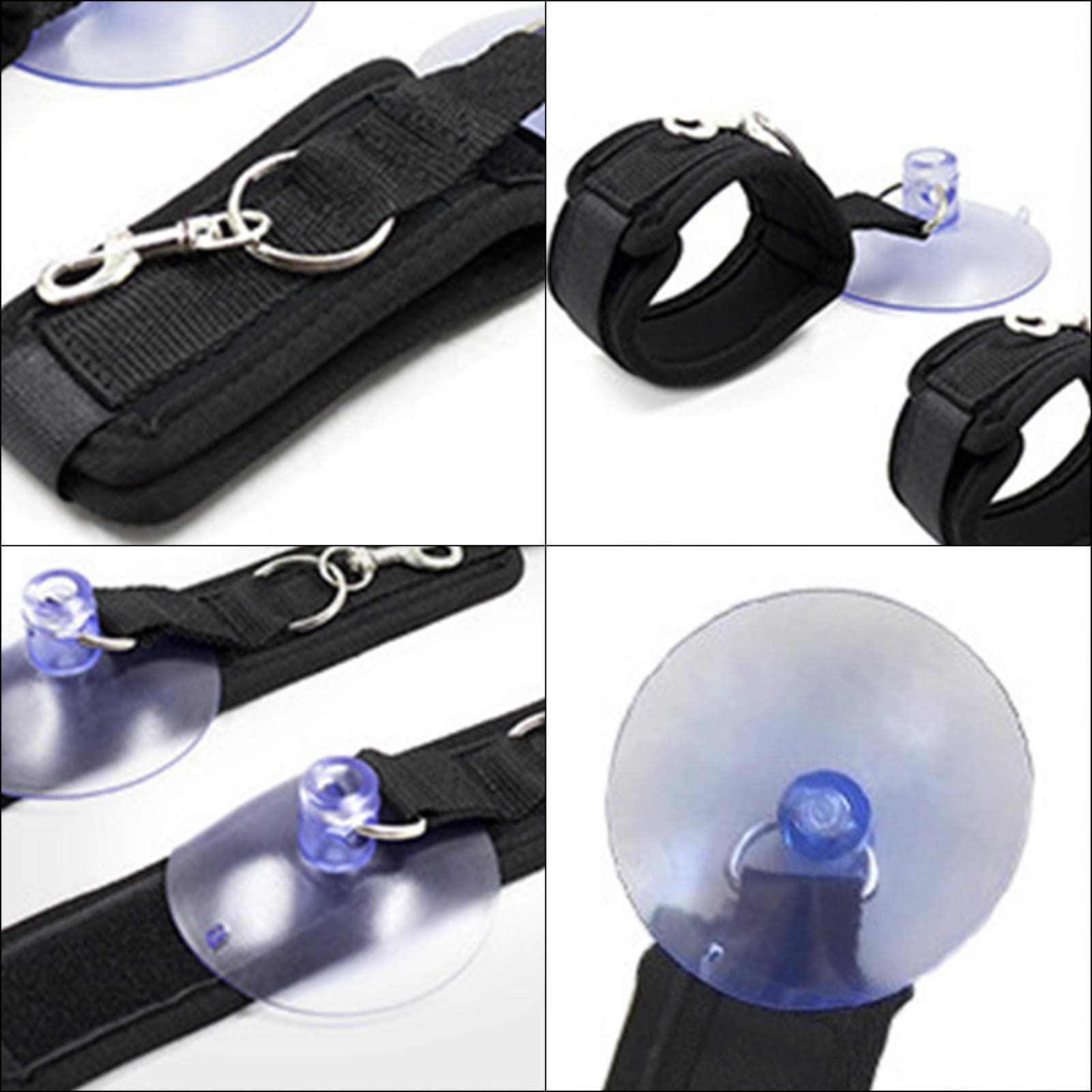 Bain pour Chat,Laisse d'Bain avec Ventouse | Laisse retenue Baignoire toilettage Chien avec Collier réglable pour la et Le toilettage Chat Chien