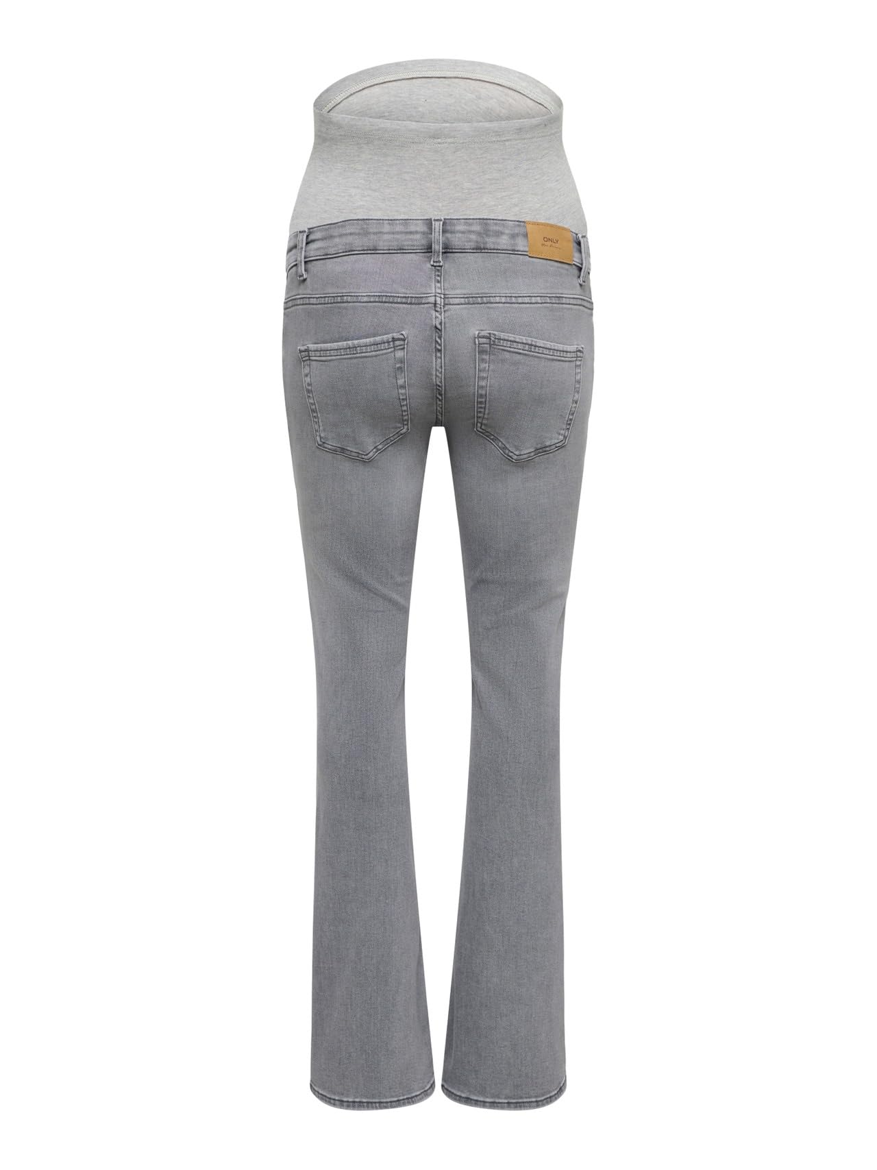 ONLY Damen Flared Fit Jeans Bein Mit Schlag Grau L/30