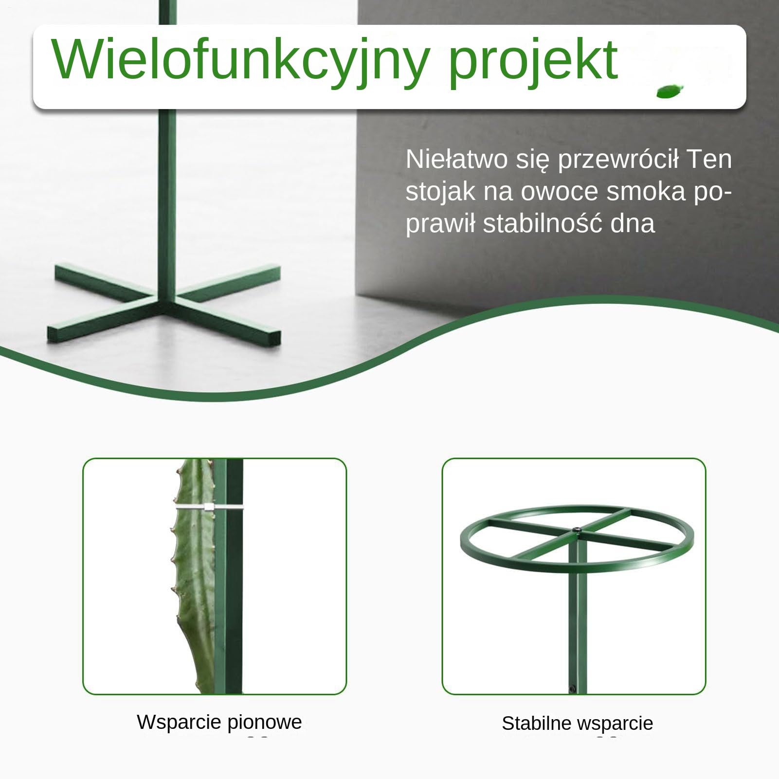 Ogrodowa rama wspinaczkowa, pionowa podpora dla roślin, metalowa krata z mocnymi prowadnicami winorośli, dekoracyjna struktura wzrostu, stojak na smocze owoce z wykończeniem odpornym na rdzę, akcesori