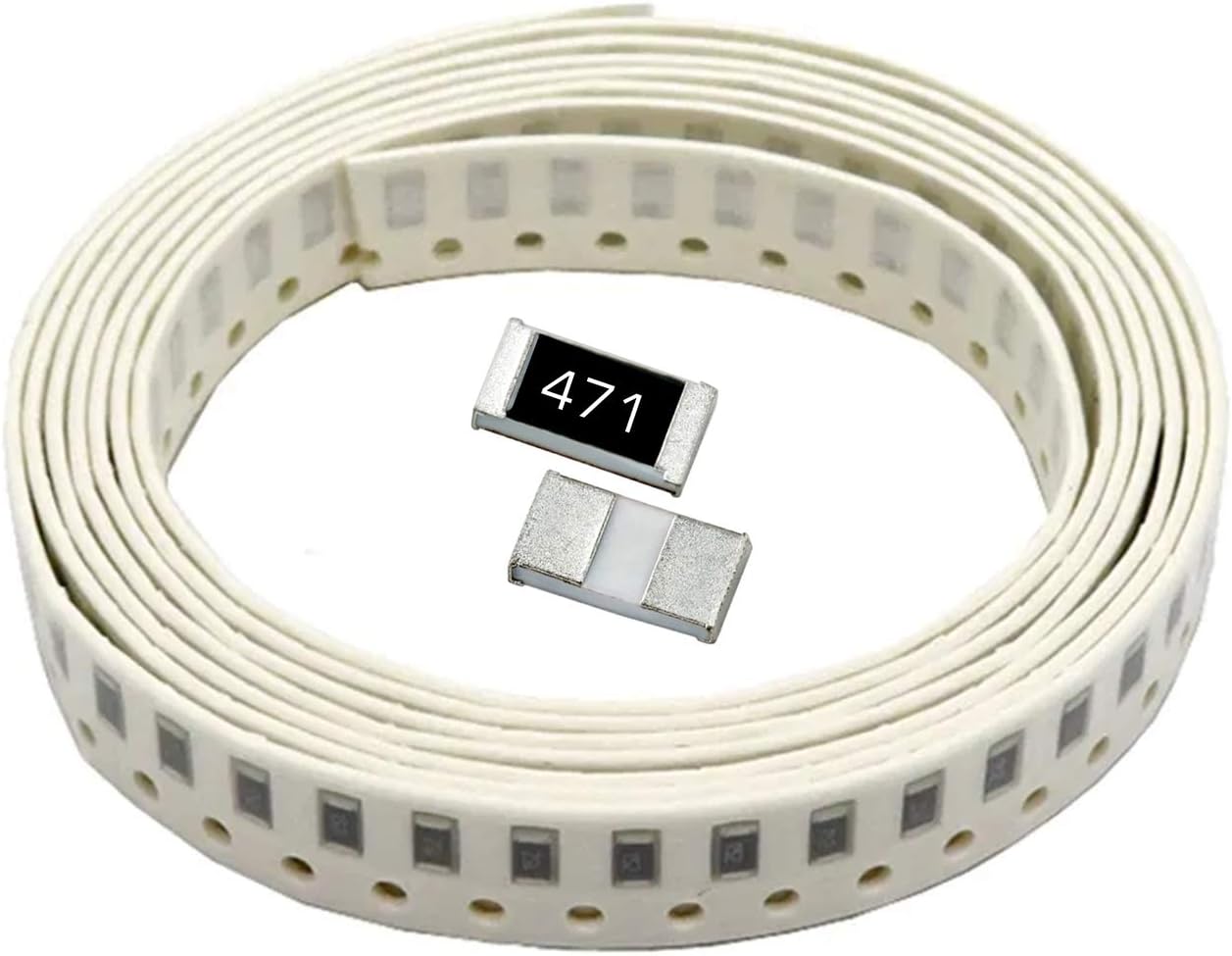 e4u 470 Ohm 1% 0.25W SMD-1206 Package Resistor - 100 No's