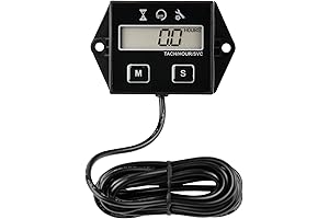 Runleader Digital Hour Meter Tachometer for ZTR Lawn Mower Tractor Generator Marine...