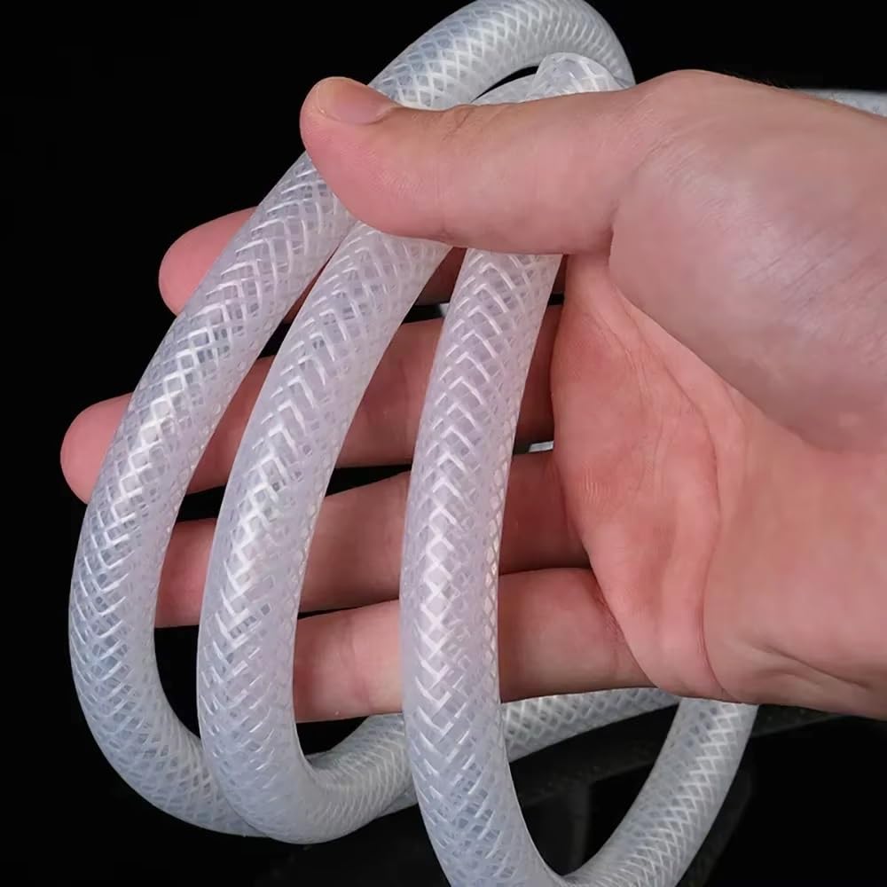 Hochwertiger Silikonschlauch in Lebensmittelqualität – 4–38 mm flexibler Schlauch for Brauereien, Molkereien, Aquarien und Labore – 3 Meter(19mmx28mm)
