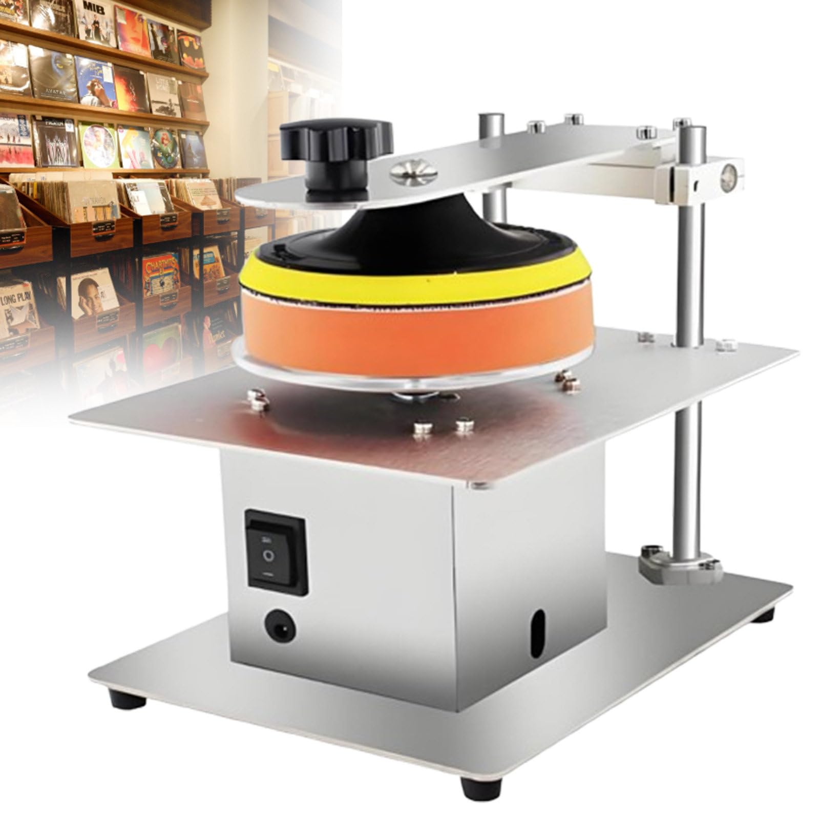 Macchina per il ripristino della superficie del disco per giocatori, lucidatrice semiautomatica del disco, ripristina la riproduzione da dischi di gioco graffiati