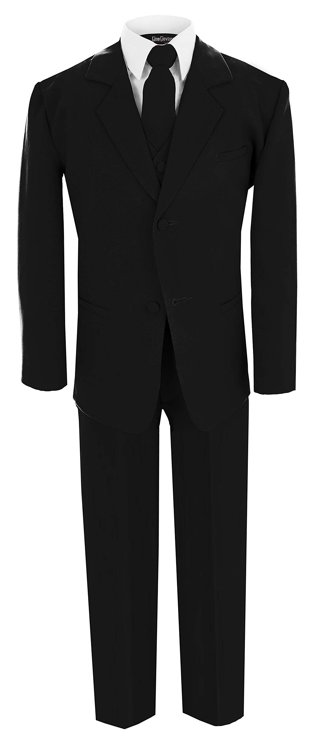 Baby Boy's Formal Dresswear Set G214 (12-18 Months, Black Suit)