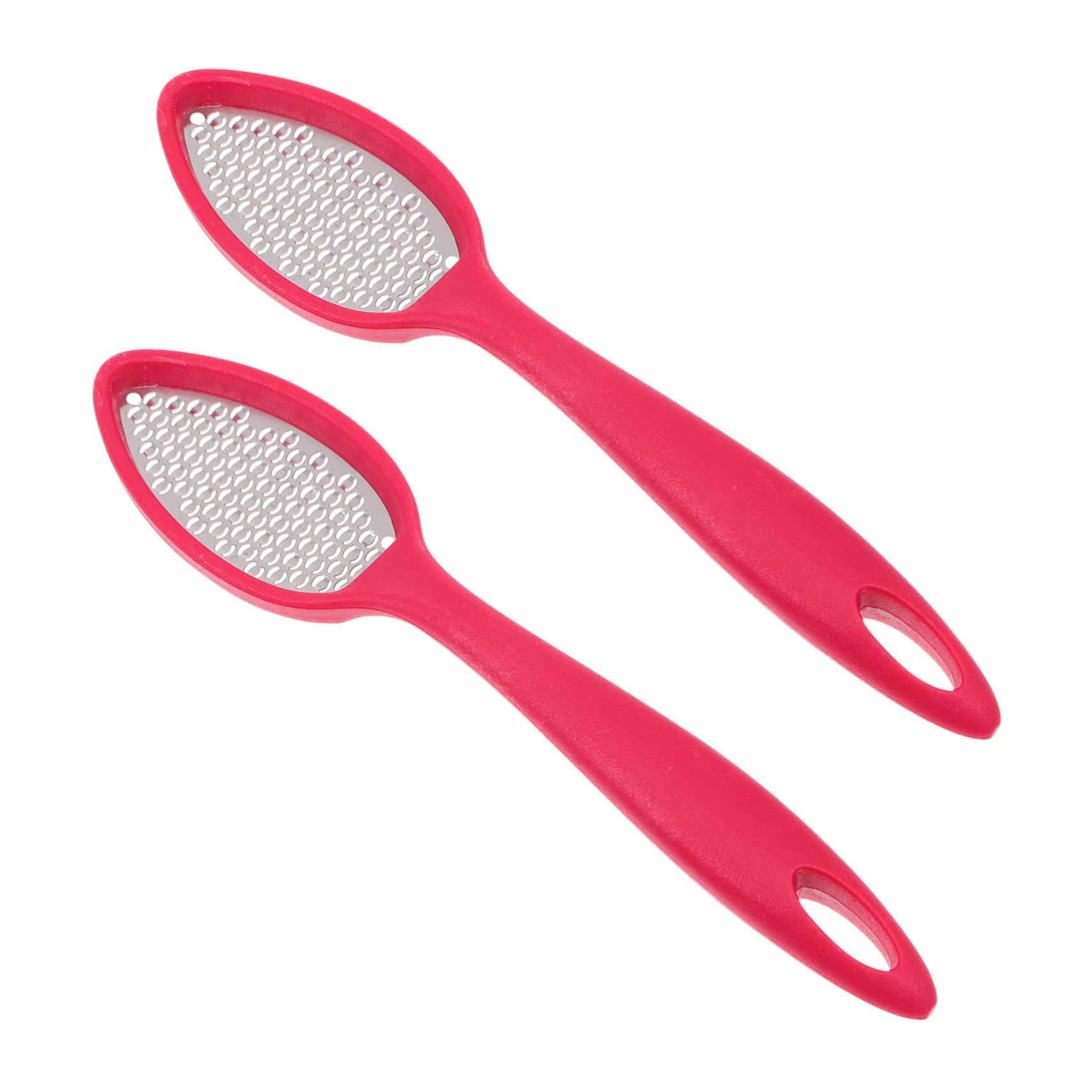 PACKOVE 2Pcs Professional Foot File Ergonomic Rasp for and Dead Skin Removal Travel Tools