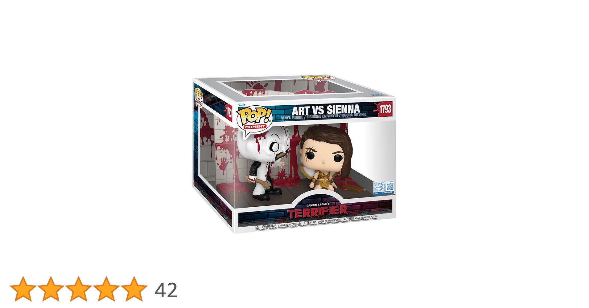 Funko Pop! Moments: Terrifier 2 - Art vs Sienna, Amazon