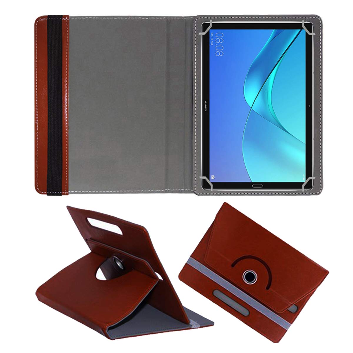 Fastway Rotating Leather Flip Case for Huawei MediaPad M5 10 (Pro) Tablet Cover Stand Brown (B07H6KTTTN) Amazon Price History, Amazon Price Tracker