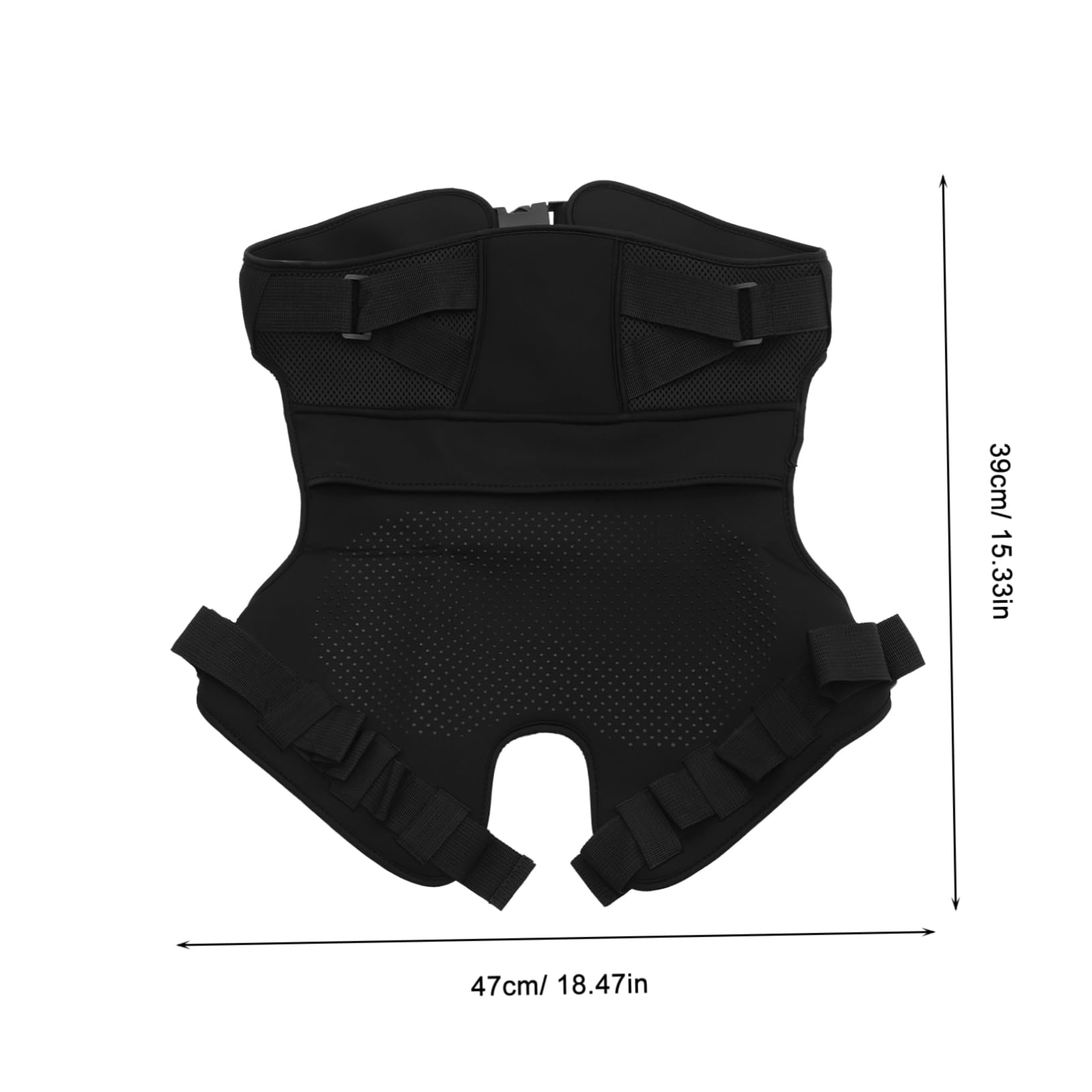 Abaodam Fishing Seat Cushion Pad Comfortable Outdoor Seat Pad for Fishing Camping Hiking Activities Breathable Material Thickened for Long Sitting Relief Black
