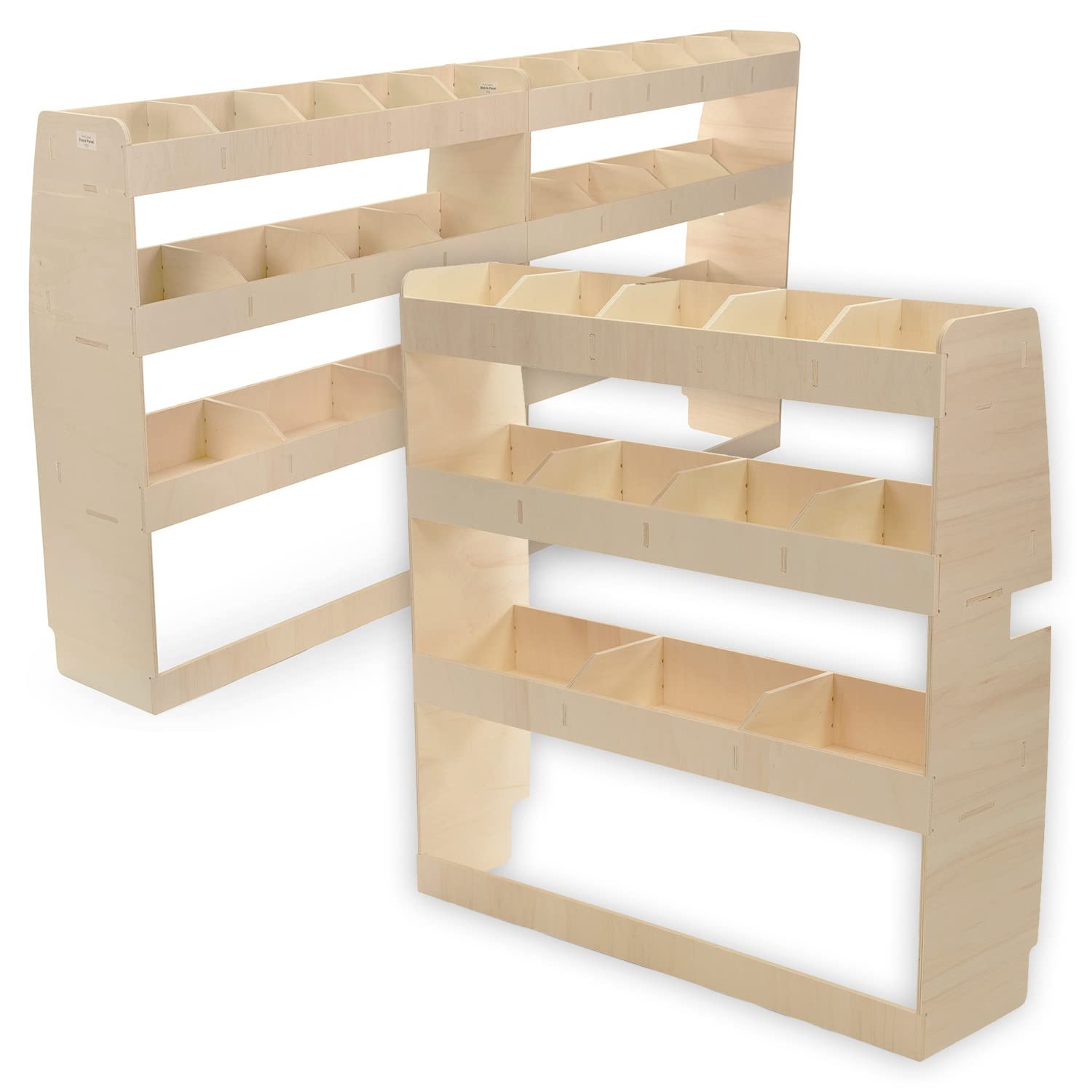 VANIFY - Scaffali per Furgone Ford Transit Custom L2 2012+ Estanterías triples