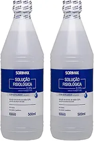 Kit 2 Soro Fisiológico 0,9% 500ml Nebulização