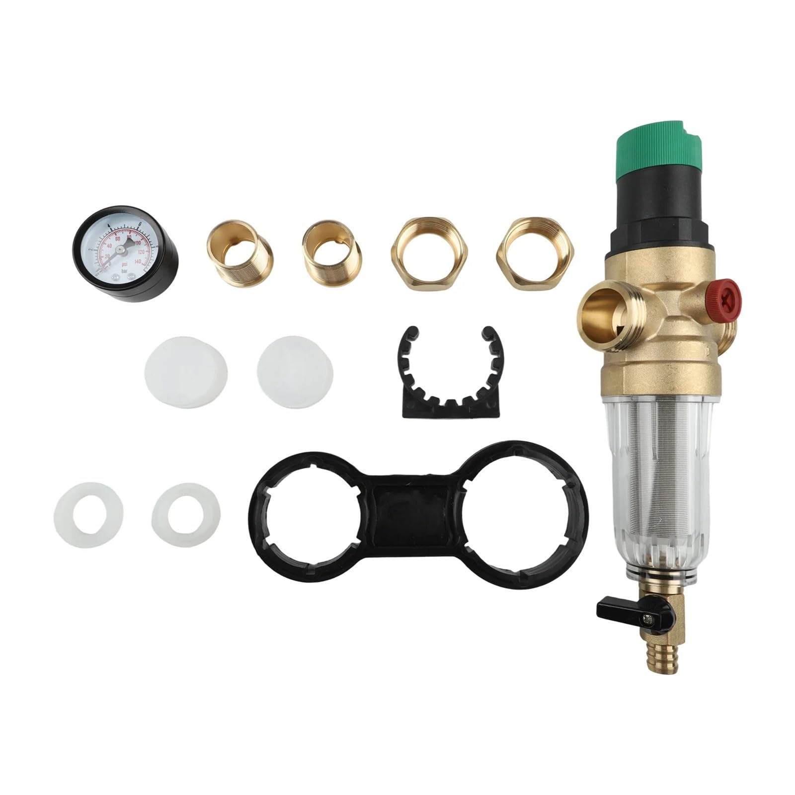 1''x3/4'' Filtr rurowy Regulator ciśnienia powietrza Gospodarstwo domowe do czyszczenia zaworu bezpieczeństwa zaopatrzenia w wodę Płyn przemysłowy