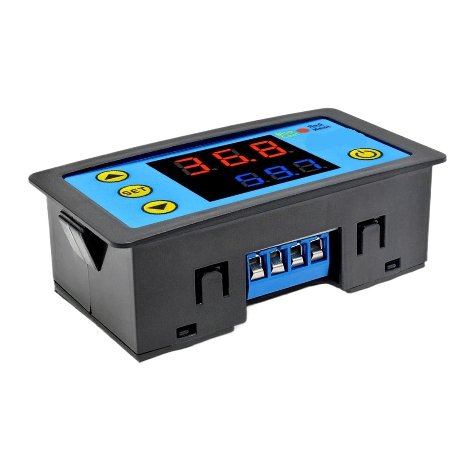 Termostato controlador de temperatura con pantalla digital W3231, 12 V CC, 24 V CA, 110 ~ 220 V, control inteligente de termómetro y módulo sensor NTC.(AC 110-120V)