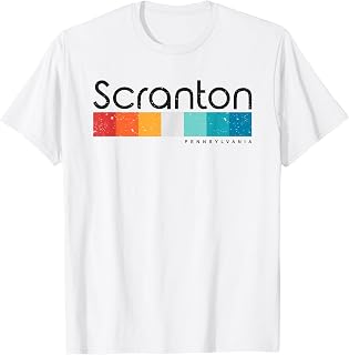 Vintage Scranton Pennsylvania PA Retro Design T-Shirt