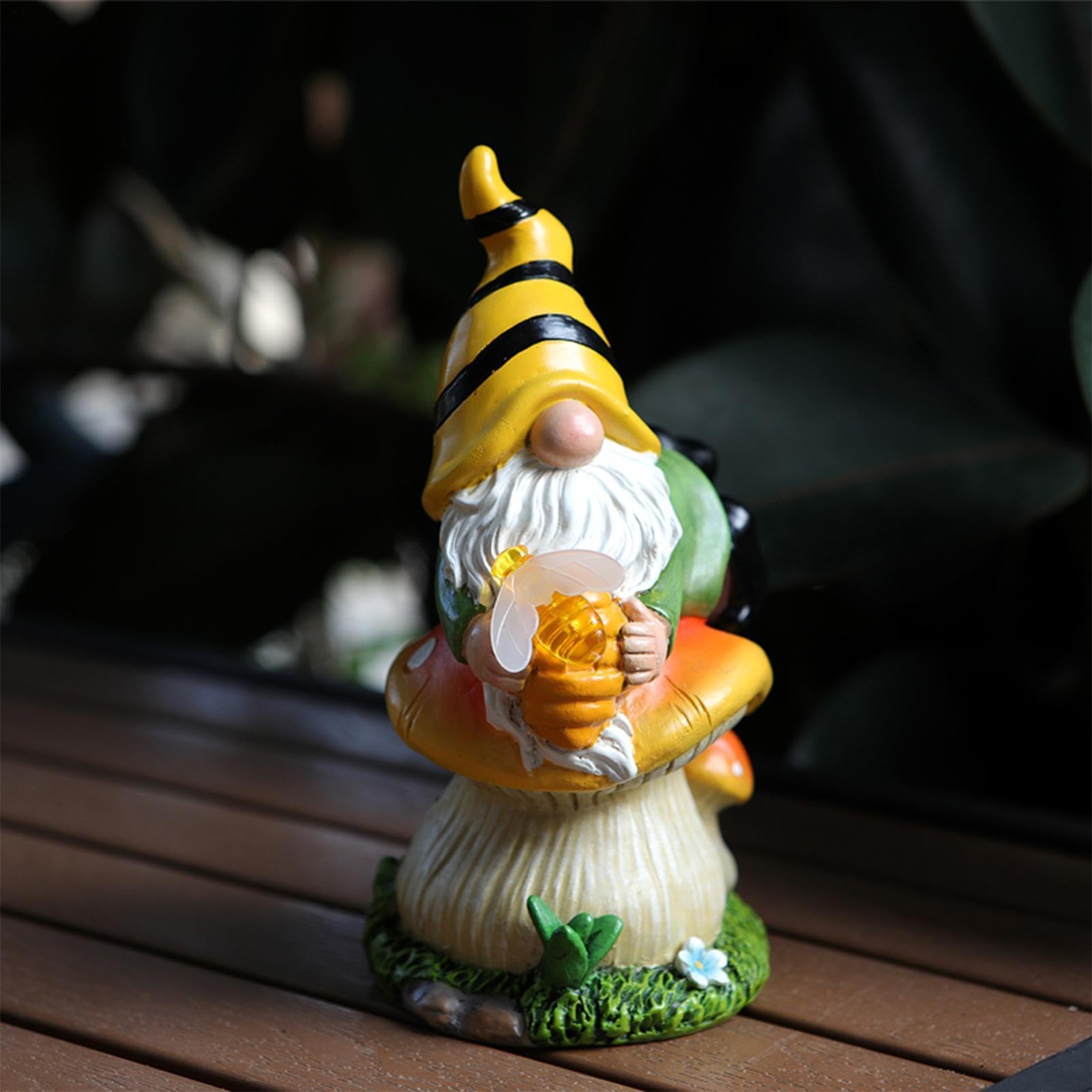 Gnome Solare - Statuetta decorativa in resina