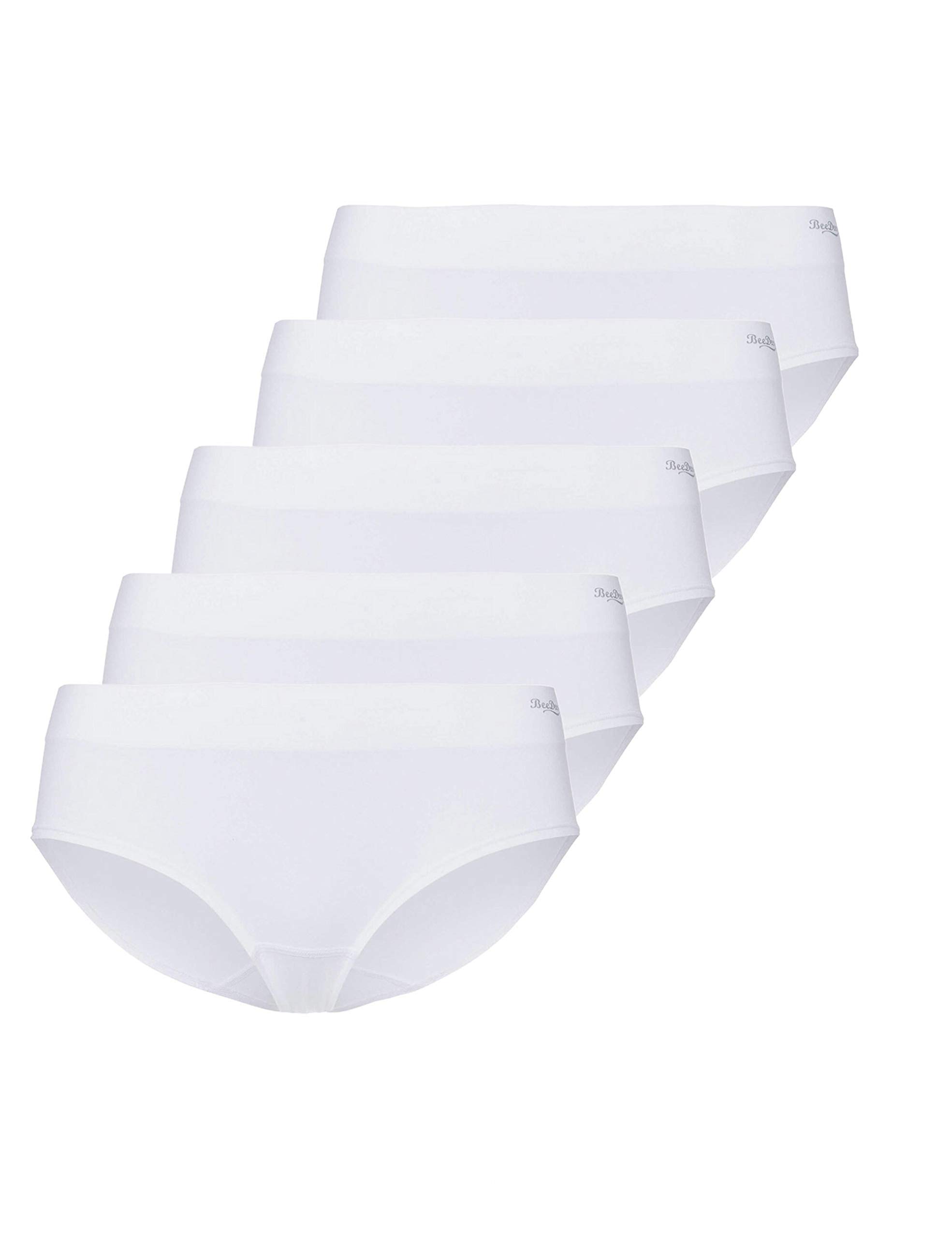 BeeDees Damen Slip Comfee Hipster (5-er Pack) Seamless