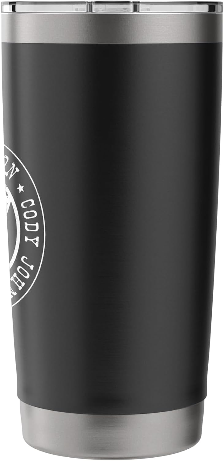 Cody Johnson 1 Color Patch Stainless Steel Insulated Tumbler