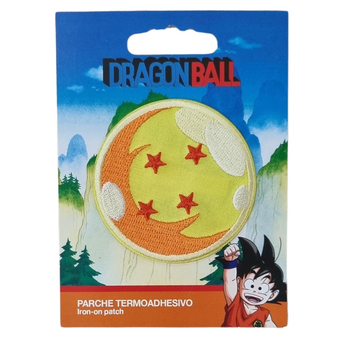 Toppa Termoadesiva Dragon Ball - Personaggio Bu - Per Cappelli, Giacche E Zaini 6x8 Cm - Foto 13