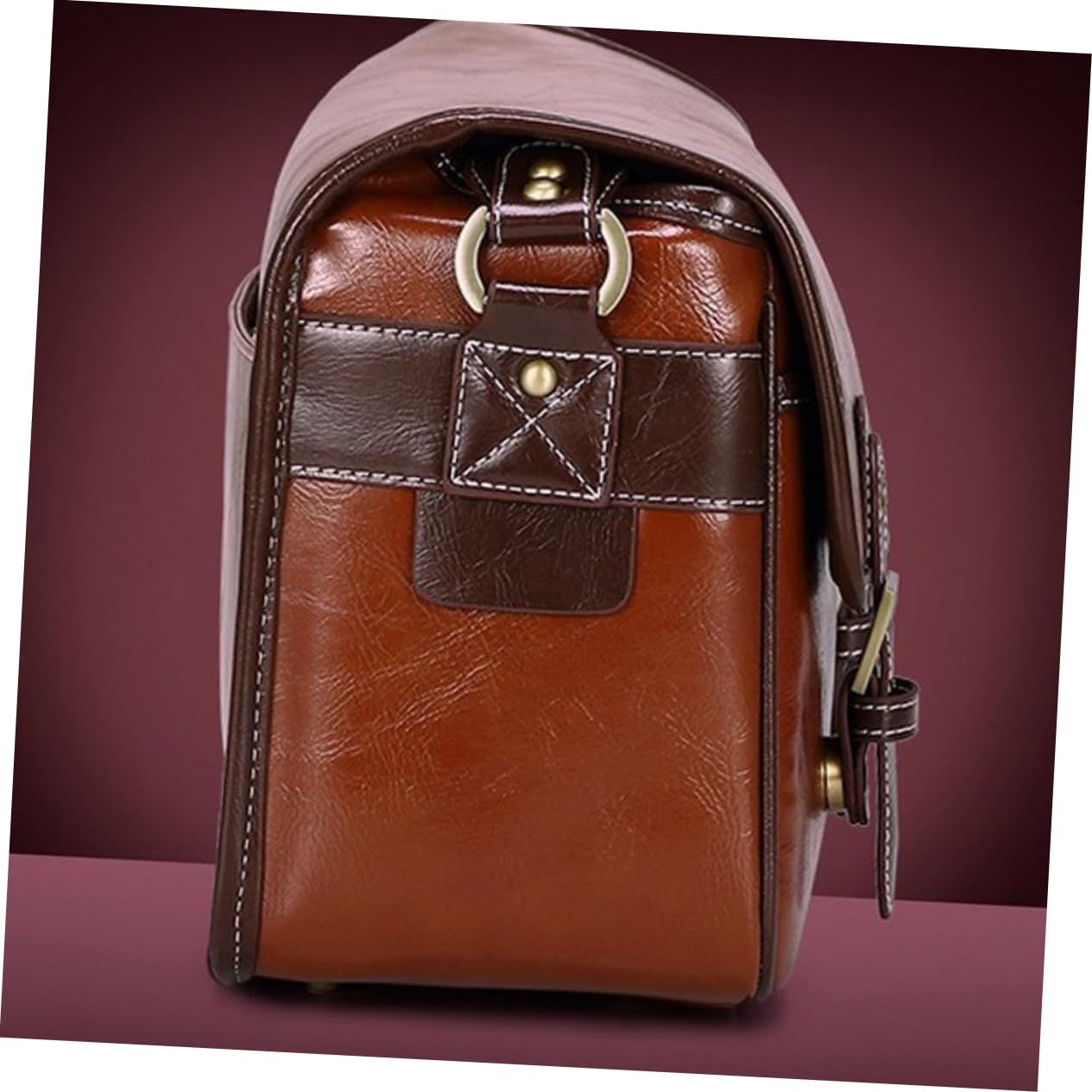 Mikikit Borsa Per Fotocamera Dslr Borsa Per Video Borsa Per Fotocamera Slr Dslr Borsa Per Fotocamera Impermeabile Borsa Per Fotocamera Reflex Marrone Borsa Per Fotocamera
