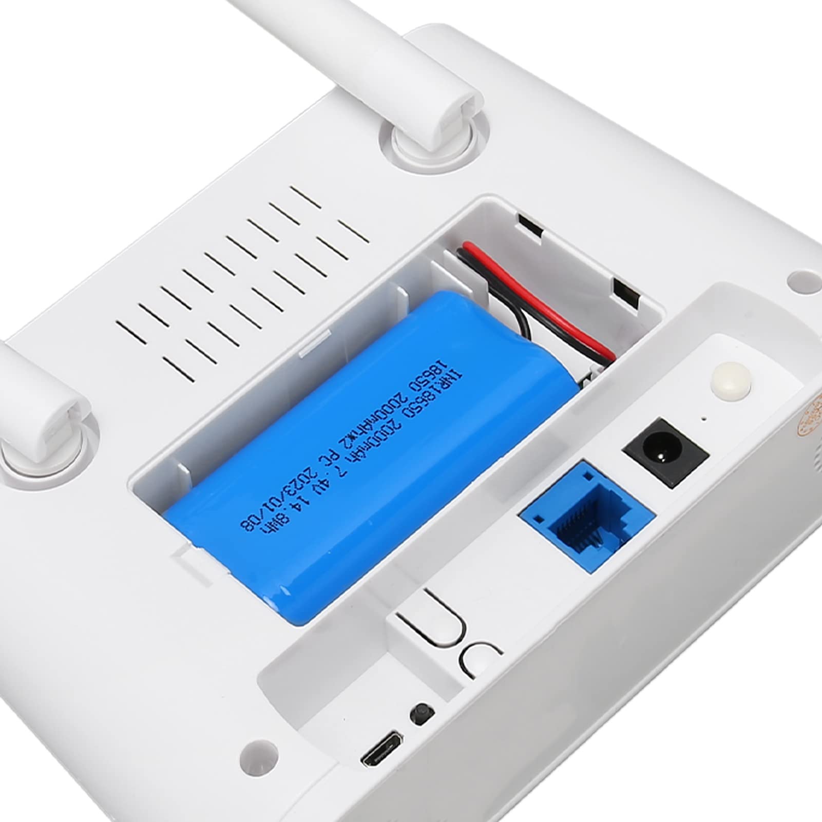 Bewinner Router Modem 4G LTE Sbloccato con Slot per Scheda SIM, WiFi 300 Mbps, Router Hotspot WiFi Mobile Wireless con 2 Antenne, Router LTE Wireless per la Famiglia Dell'ufficio