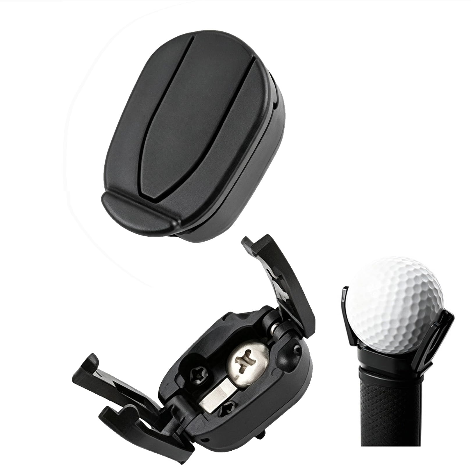 2pcs Golf Ball Retriever for Putter,Portable Golf Ball Picker Upper Tool
