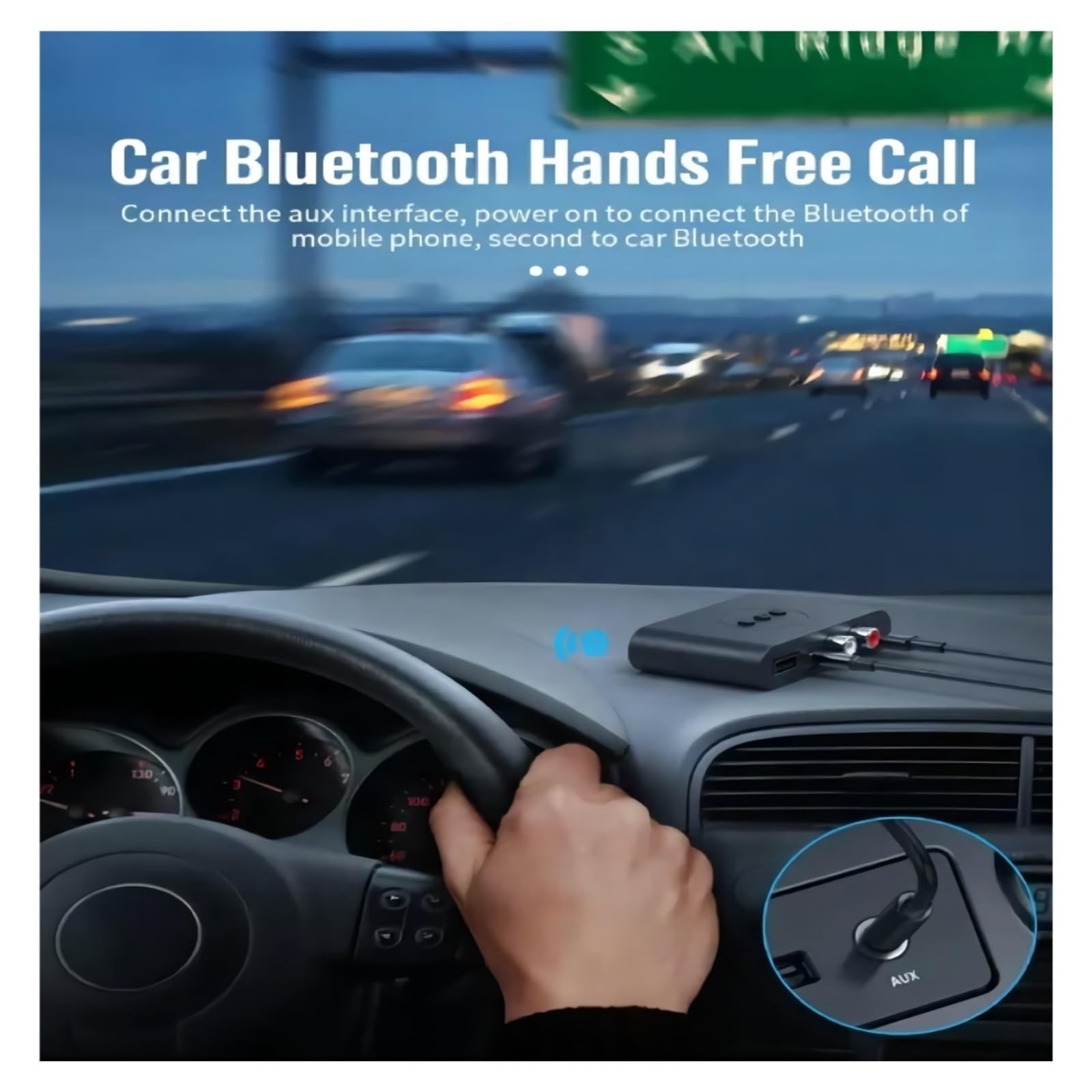 Odbiornik Audio Bluetooth Jack Stereo Bezprzewodowy Adapter Muzyczny Z Mikrofonem Do Wzmacniacza Głośników Zestawu Samochodowego