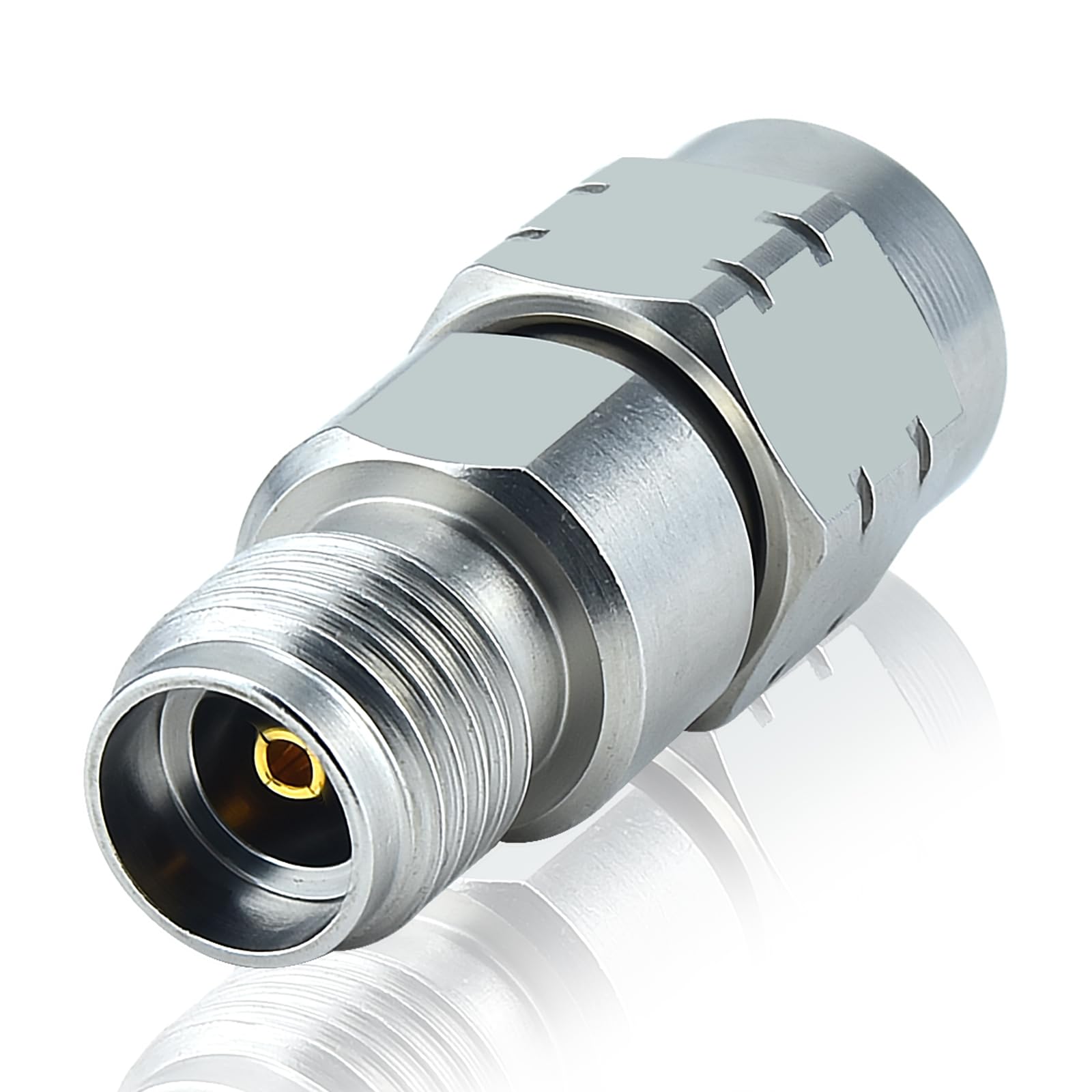 3.5mm female to 3.5mm female right angle RF Coax Adapter 3.5-KWK 3.5mm female to 3.5mm female right angle RF Coax Adapter 3.5-KWK