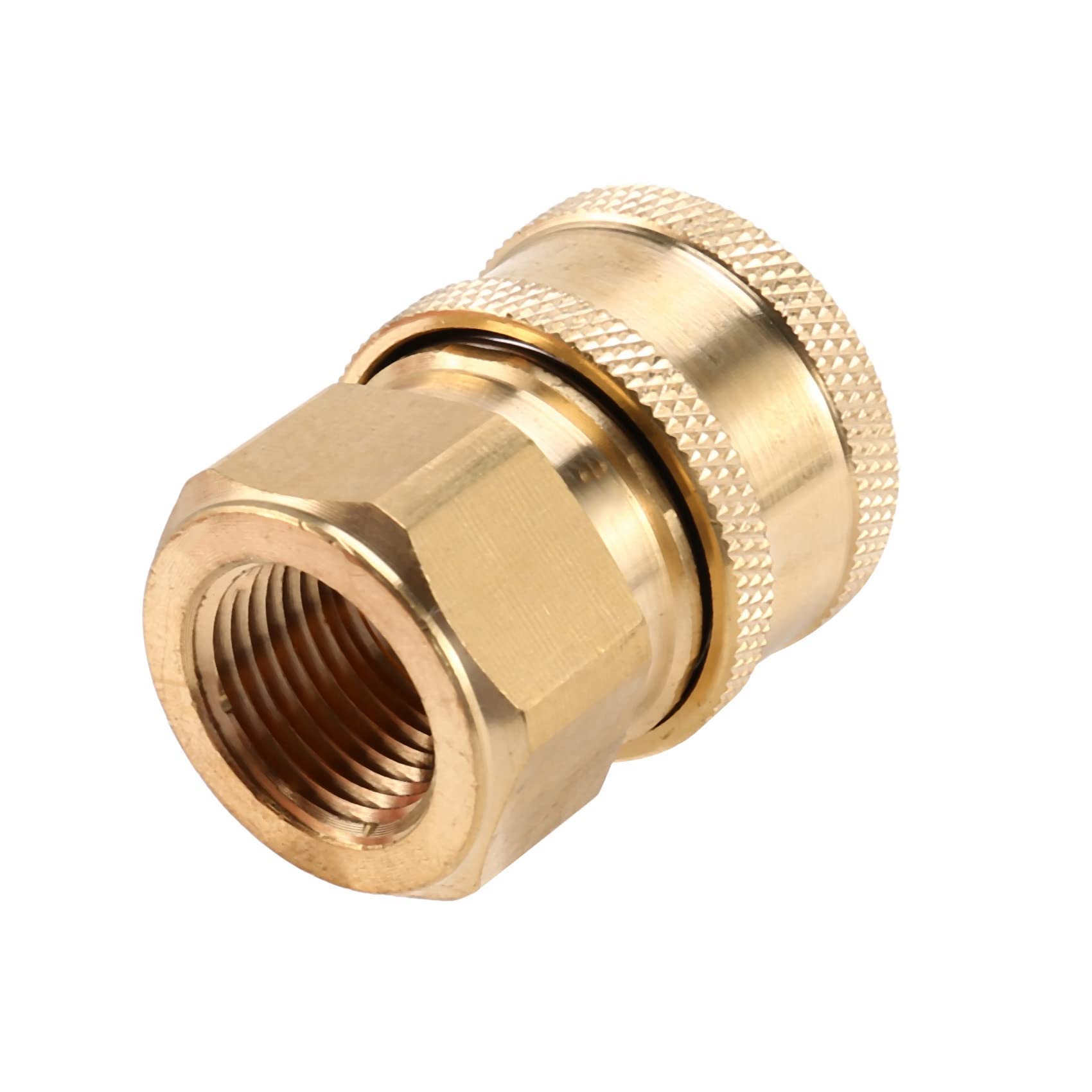 2X Iniettore a Valle per Rondella di Pressione, Kit Iniettore di Rondella a Pressione, Iniettore di Sapone, Connessione 3/8 PB, 4000 PSI