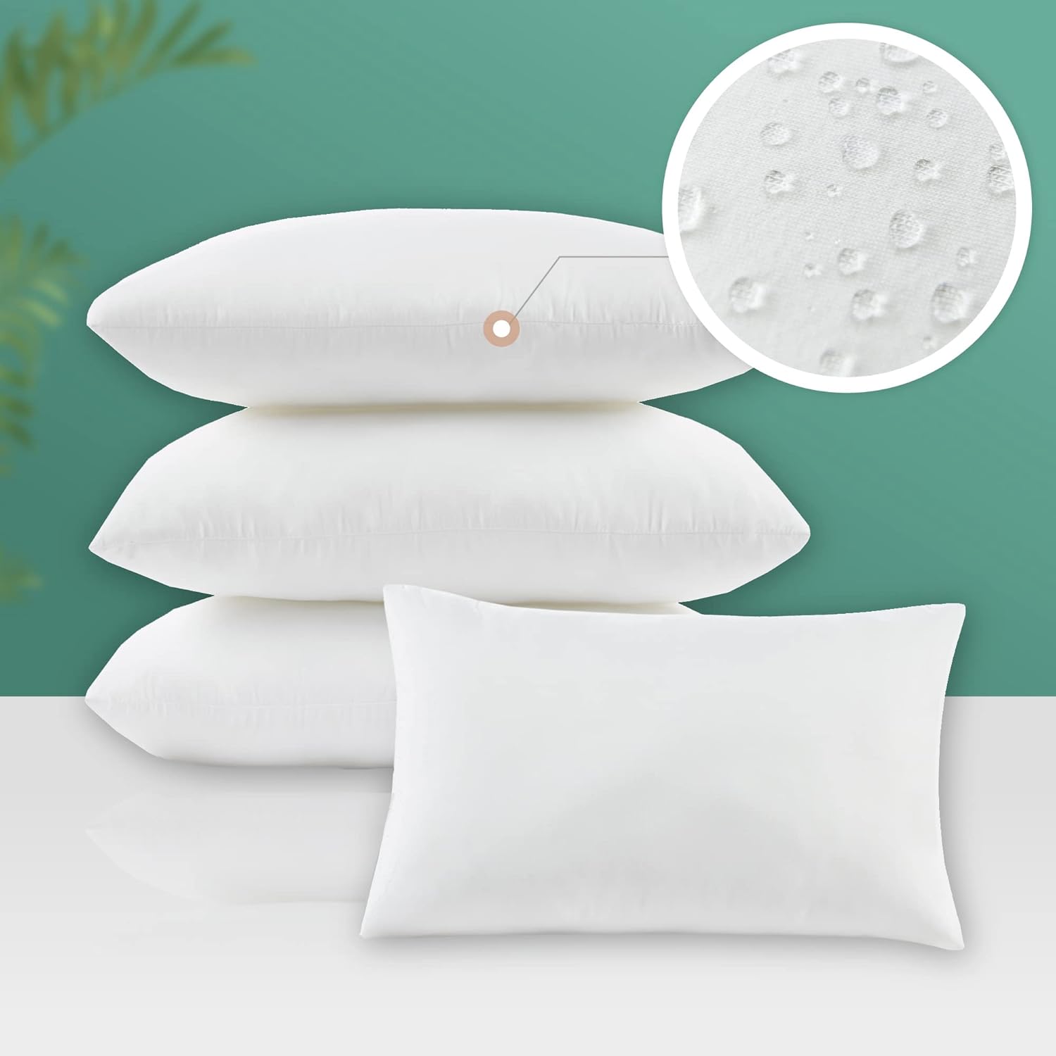Codi 12x20 Pillow Insert Set of 4 Water Resistant Outdoor