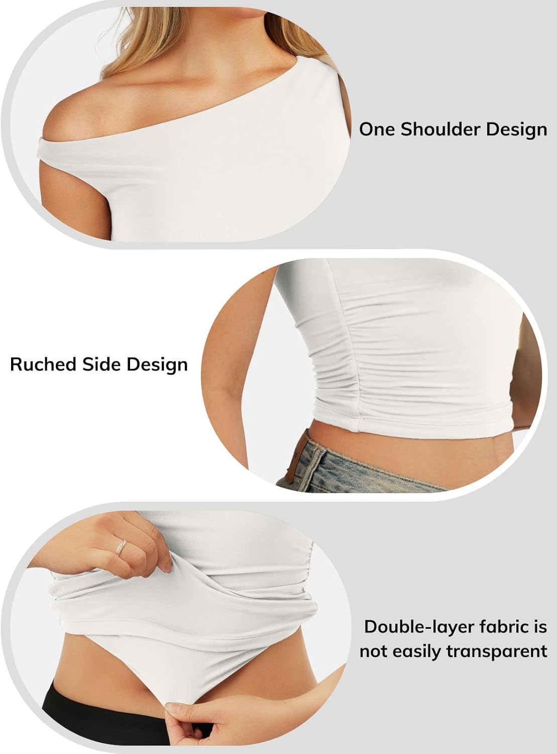 ATHMILE Womens Off The Shoulder Tops Summer Sleeveless Shirts Going Out Crop Tank Top Y2K T Corset Tube Fashion Outfits 2026 - Image 5