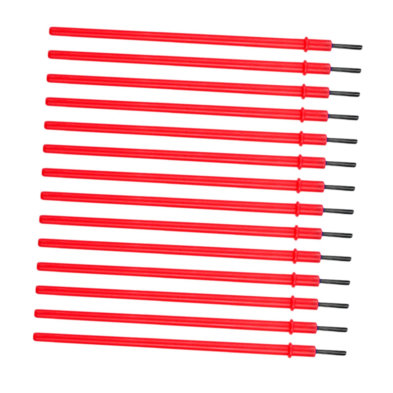HOMSFOU 5 Series Cepillos para Departamento Arte Cepillo De Pintura Pinceles En Miniatura Pincel De Acuarela Suministros De Pintura Pintar Páginas Rojo 100 Piezas*5