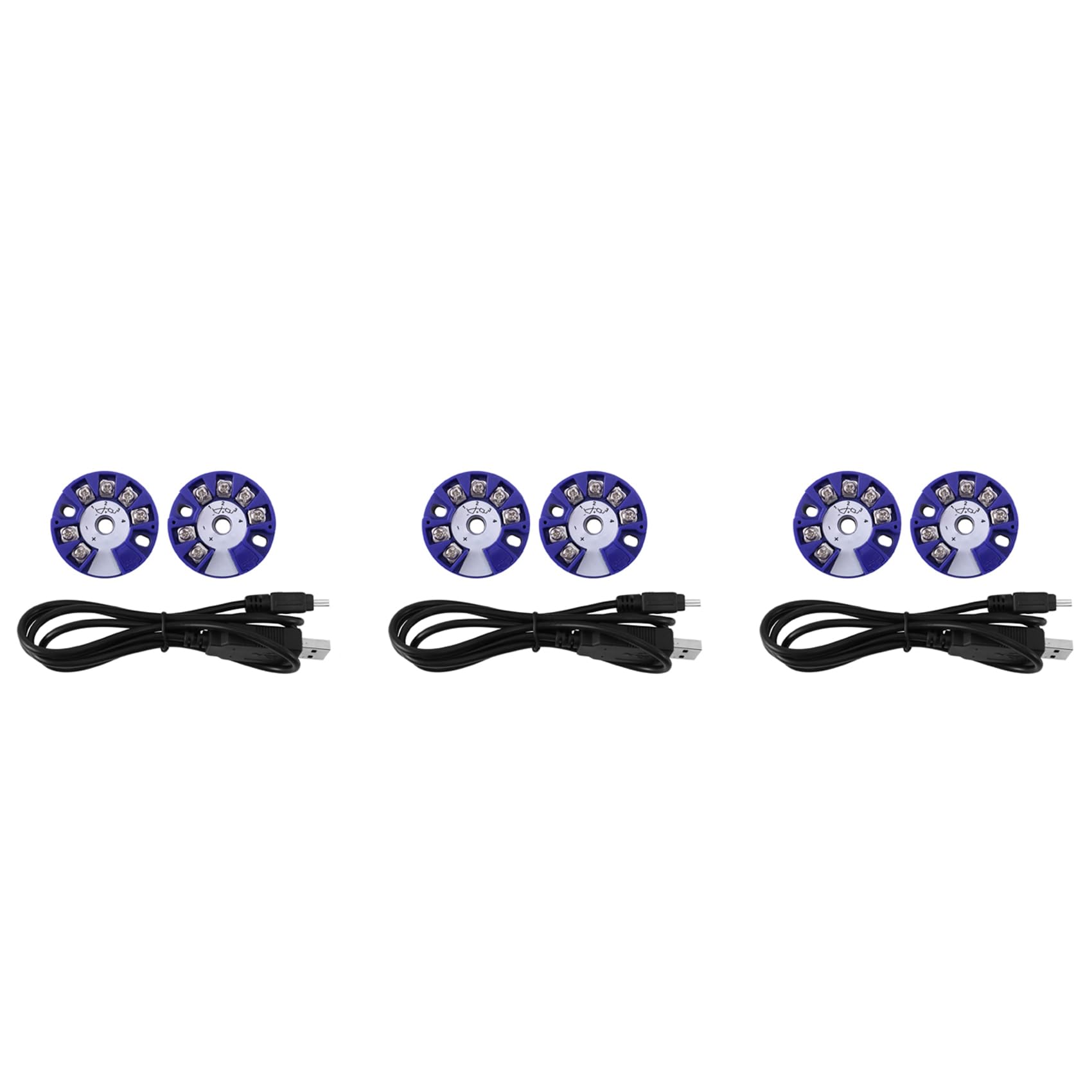 Jnchdghwa 6X Programmable Thermocouple RTD PT100 to 4-20MA Converter TC RTD Input 4-20MA Output Temperature Transmitter