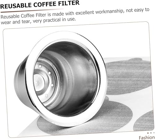 Miniatura 8 de Zerodeko 2 unids taza de cápsula de café Resuable Kuerig. cafetera de una sola taza portátil café reutilizable expresso café recargable acero