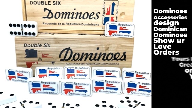 Amazon.com: PRK 14 Dominican Republic Dominoes Double Six Novelty
