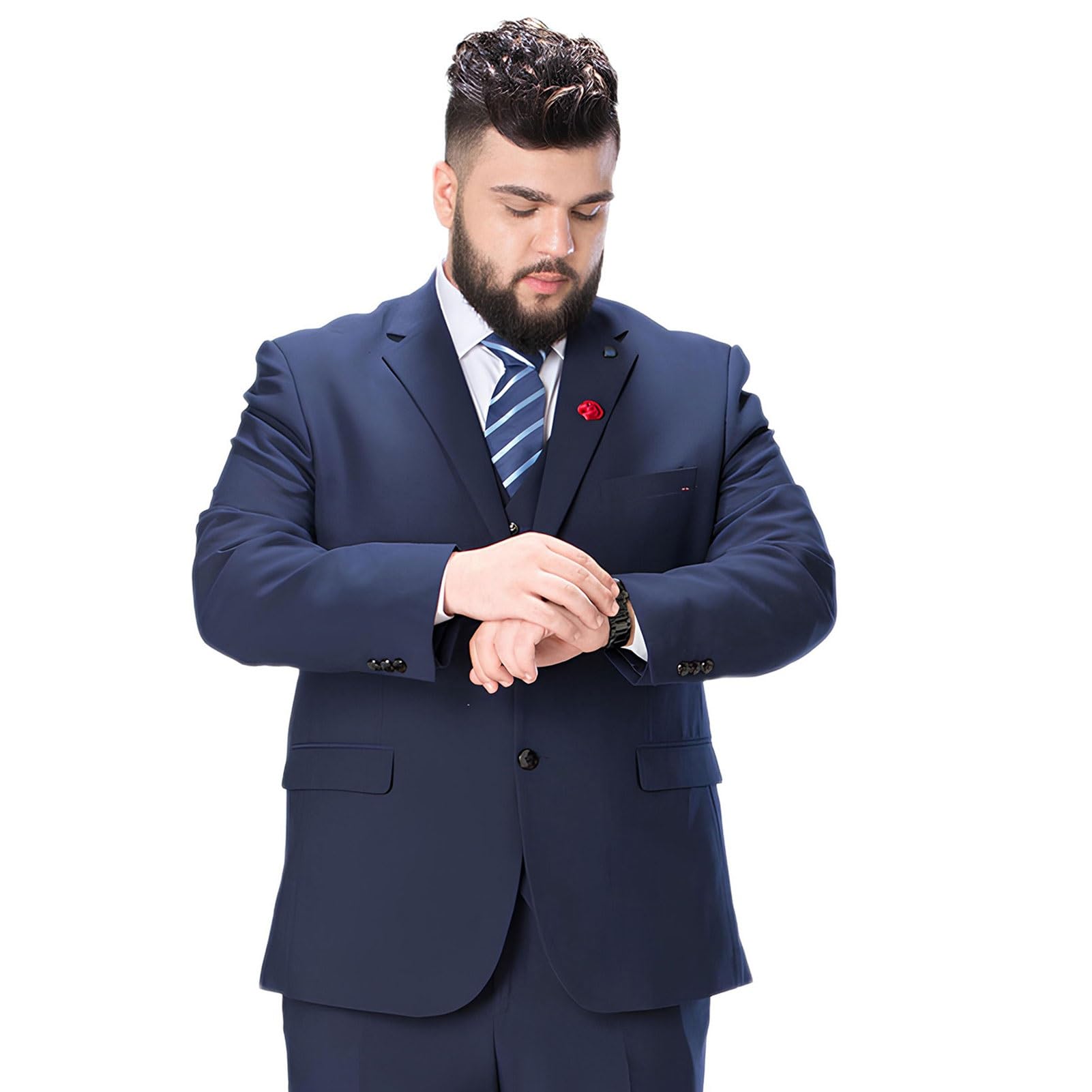 Costume Formel Deux Pièces Pour Hommes, Veste Et Pantalon, Monochromatique, Robe De Bureau D'affaires, Fête De Mariage, Mode, Haute Qualité