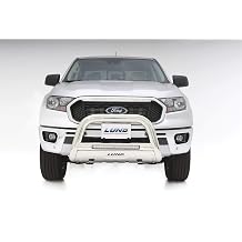Lund 47021300 Bull Bar with LED Light Bar and Wiring for 2019 Ford Ranger, Polished Stainless