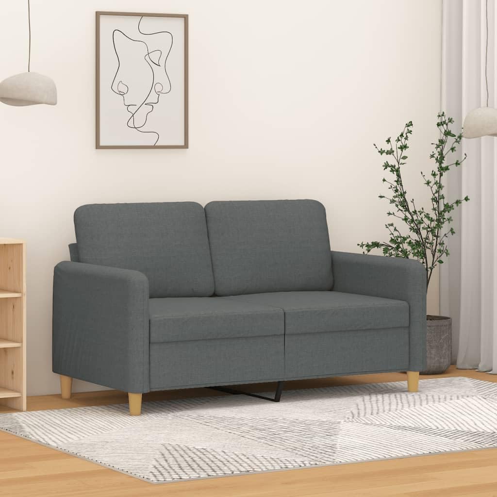 vidaXL 2-seater sofa placed in a modern living room setting