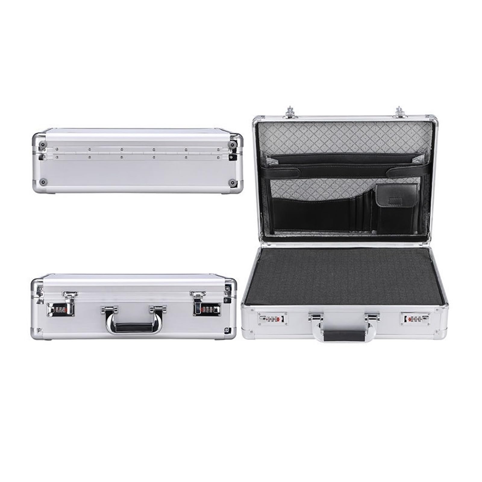 MRKU Coffre-Fort à clé, Rangement étanche, Armoire secrète Mini extérieure, Sac à Outils Portable pour Documents et Outils de quincaillerie.