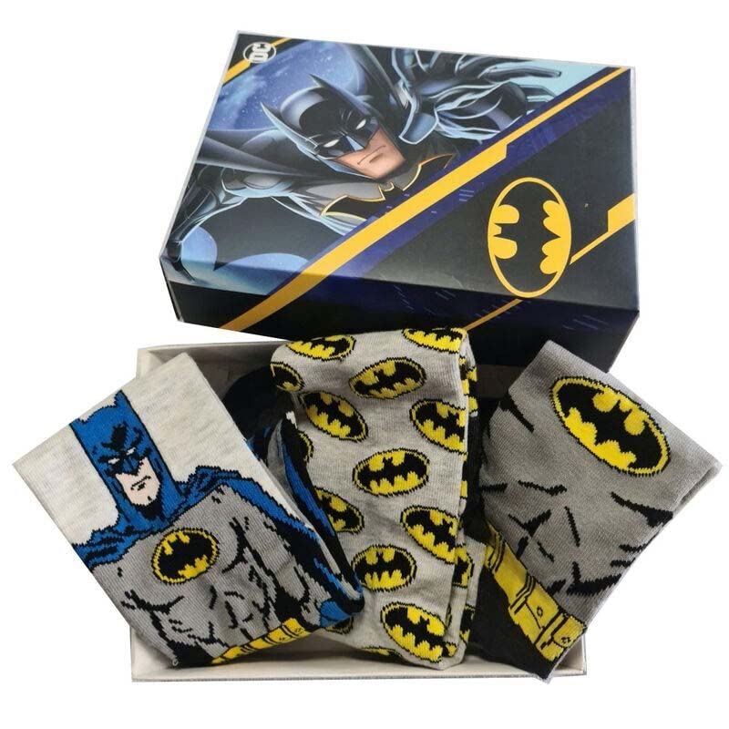 NEW IMPORT Pack 3 Calcetines Adulto de Batman