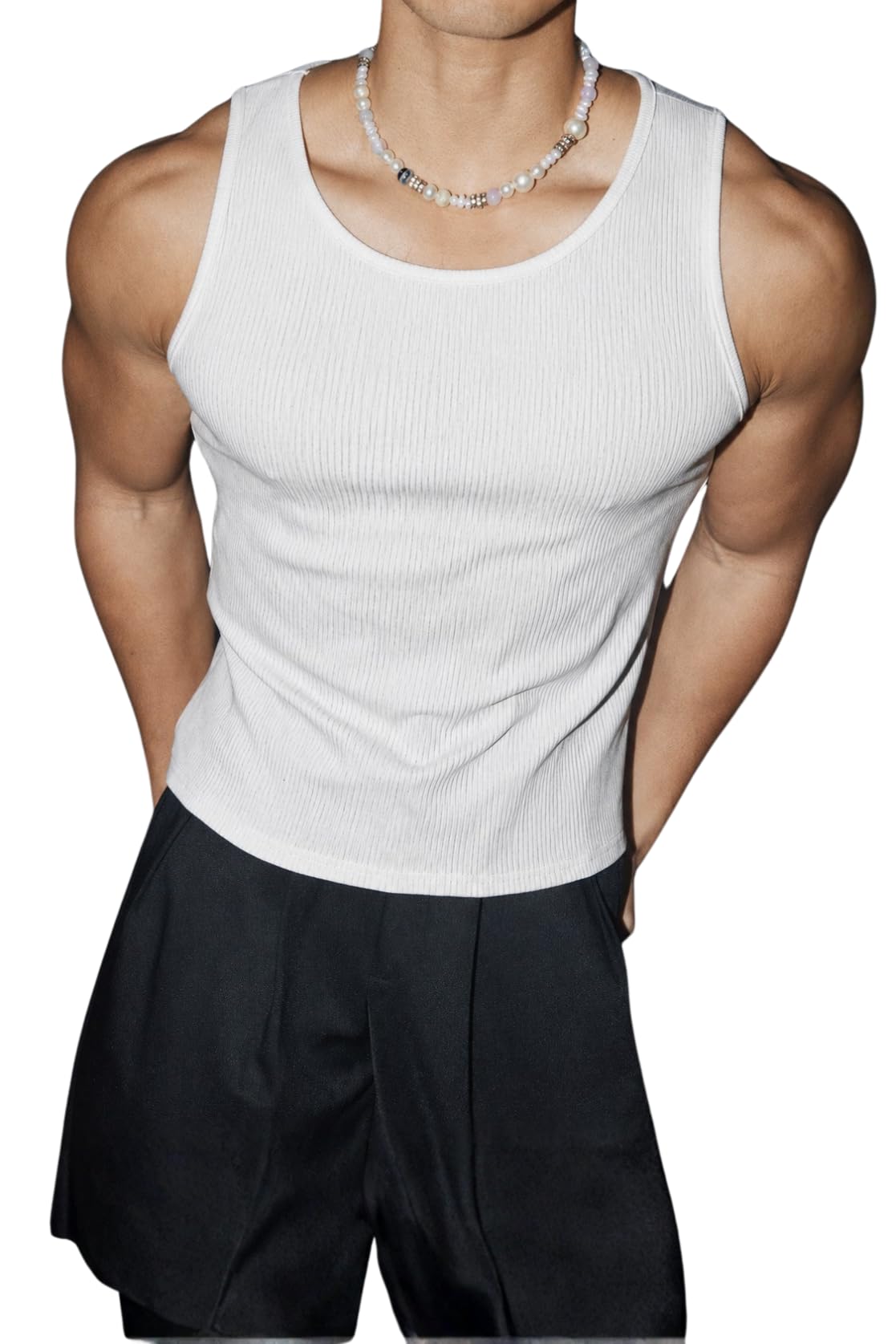 rockwell Men’s Premium Cotton Vest – Sleeveless Gym Undershirt | Breathable, Stretchable & Skin-Friendly Innerwear for Everyday Comfort | 306-picture-29